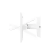 Supporto a parete inclinabile VESA Compulocks 505W bianco dimensione massima schermo 27