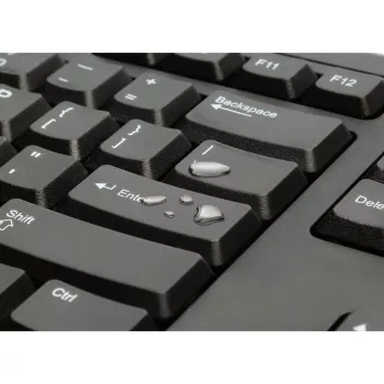 Tastiera con filo full-size Kensington KB100 EQ USB membrana QWERTY nera