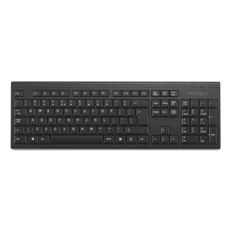Tastiera wireless Kensington KB150 EQ full-size 105 tasti nera