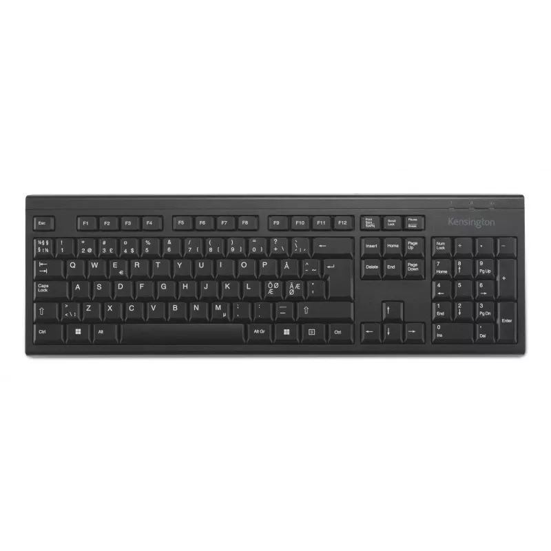 Tastiera wireless Kensington KB150 EQ full-size 105 tasti nera