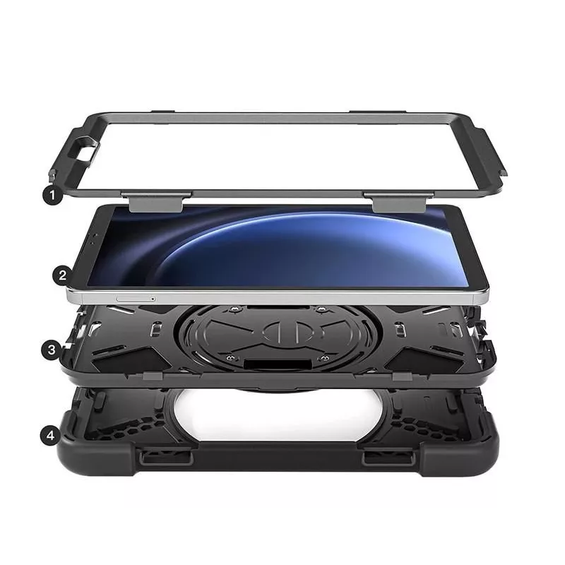 eSTUFF ES681861-BULK custodia tablet 27,9 cm (11 pollici) cover nera