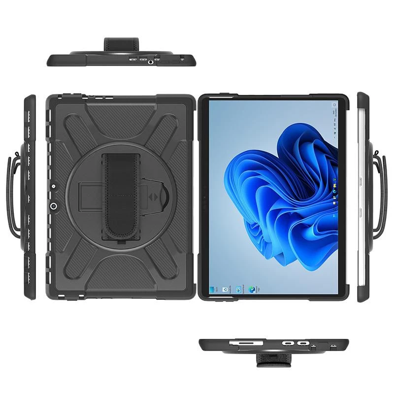 eSTUFF ATLANTA Defender custodia protettiva per Microsoft Surface Pro 8, ES68290012-BULK