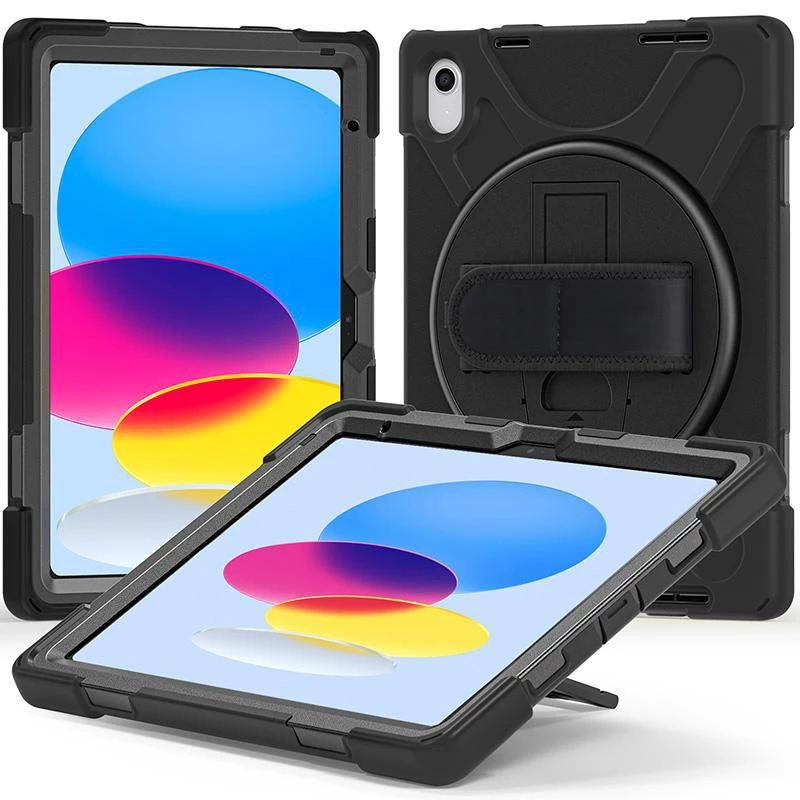 eSTUFF AUSTIN Defender custodia per Apple iPad 10.9 (10ª generazione, 2022)