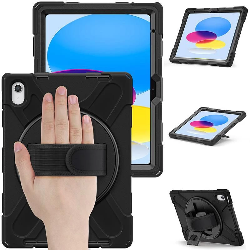 eSTUFF AUSTIN Defender custodia per Apple iPad 10.9 (10ª generazione, 2022)