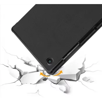 Custodia Folio eSTUFF per Samsung Galaxy Tab A8 10.5 nero 2 modalità di supporto