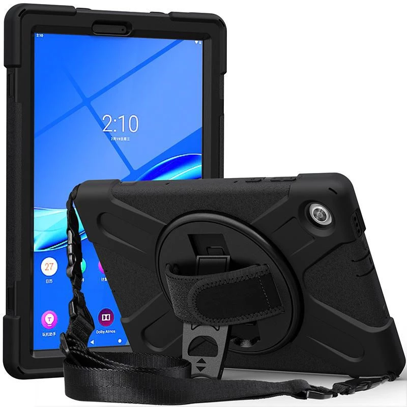 eSTUFF AUSTIN Defender Custodia per Lenovo TAB M10 HD 2nd Gen (TB-X306X) – nero