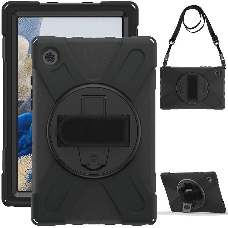 eSTUFF AUSTIN custodia per Samsung Galaxy Tab A8 10.5, nera