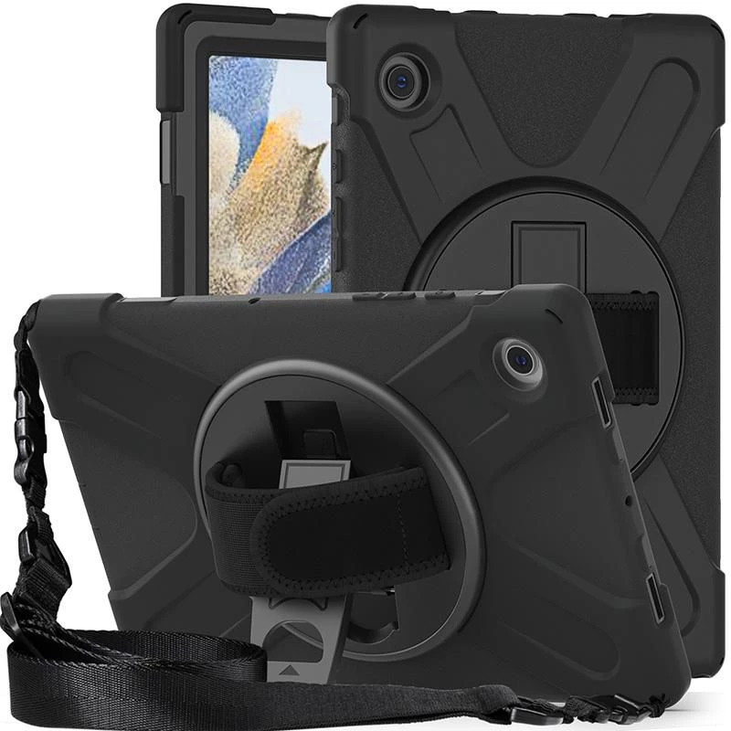 eSTUFF AUSTIN custodia per Samsung Galaxy Tab A8 10.5, nera