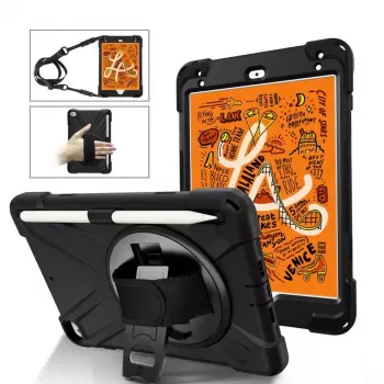 Cover eSTUFF AUSTIN Defender Case per iPad Mini 5/4 nero