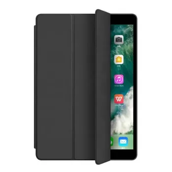 eSTUFF DENVER Folio Case per iPad 10.2 – pelle PU nera