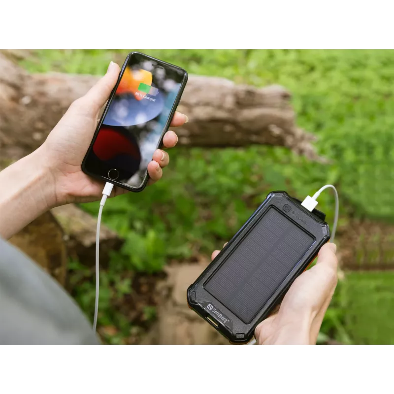 Powerbank Sandberg 3in1 Solar Powerbank 10000 10000 mAh 2A nero
