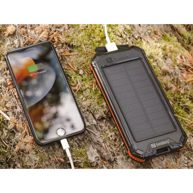 Powerbank Sandberg 3in1 Solar Powerbank 10000 10000 mAh 2A nero