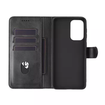 Custodia portafoglio eSTUFF Samsung Galaxy A33 nero protezione affidabile accesso semplice