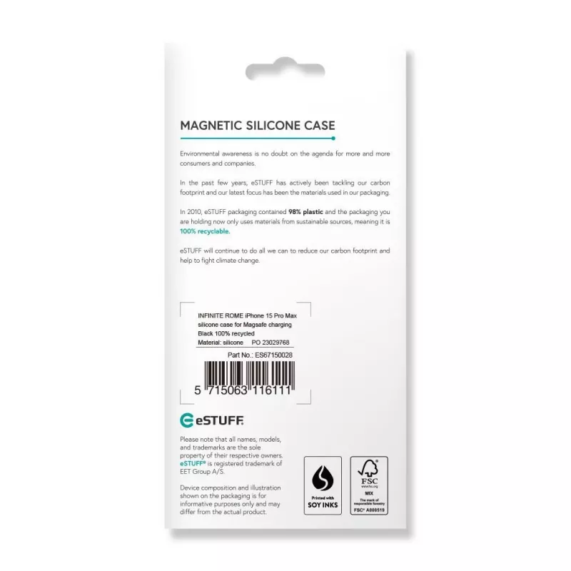 eSTUFF ES67150028 Custodia per cellulare 17 cm (6,7