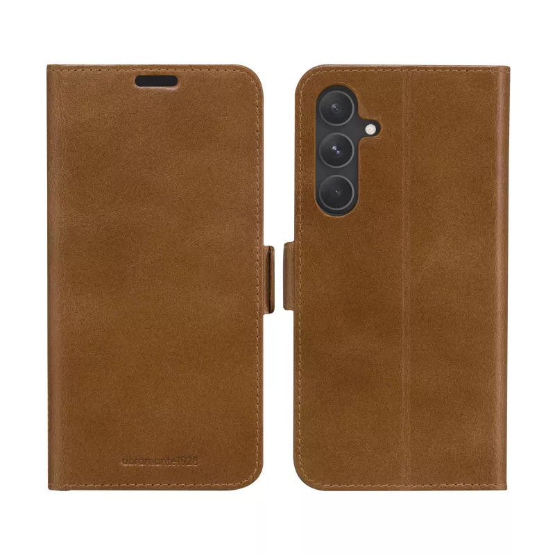 Folio Case dbramante1928 Galaxy A55 5G Tan 3 vani per carte