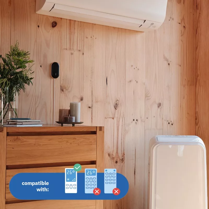 Controller Netatmo Smart AC Controller nero bianco metallo plastica