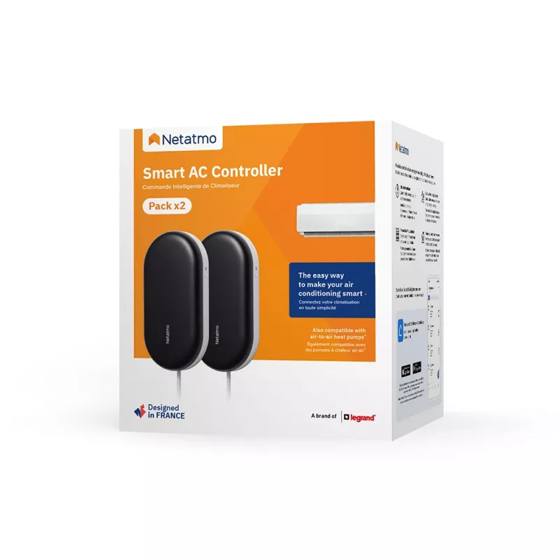 Controller Netatmo Smart AC Controller nero bianco metallo plastica