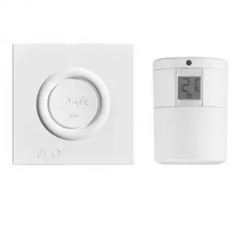 Danfoss Ally Starter Pack, gateway + termostato per radiatori, bianco (014G2440)