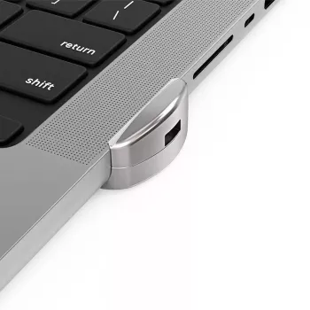 Compulocks Ledge Lock Adapter per MacBook Pro 16 pollici M1 M2 M3 argento