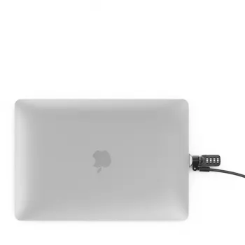 Compulocks Ledge per MacBook Air 13 pollici M2 e M3 con lucchetto a combinazione argento