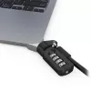 Compulocks Ledge per MacBook Air 13 pollici M2 e M3 con lucchetto a combinazione argento