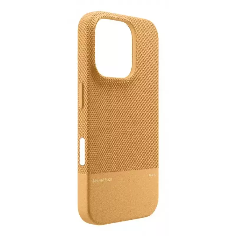 Cover Native Union (Re)Classic custodia per iPhone 16 ocra monocromatico