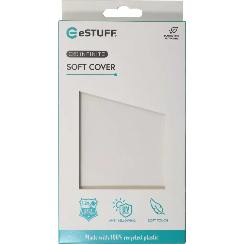 eSTUFF ES67100052 custodia per cellulare 16 cm (6,3 pollici) cover trasparente