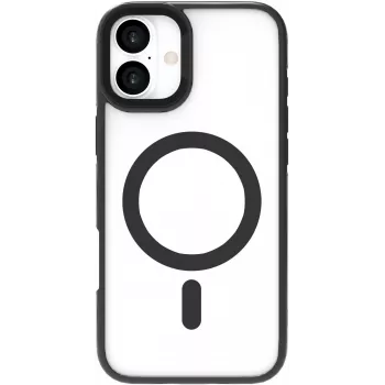 eSTUFF ES67141100 custodia per cellulare 15,5 cm (6,1 pollici) cover trasparente, nero