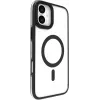 eSTUFF ES67141100 custodia per cellulare 15,5 cm (6,1 pollici) cover trasparente, nero