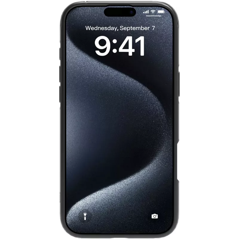 eSTUFF ES67141100 custodia per cellulare 15,5 cm (6,1 pollici) cover trasparente, nero