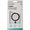 eSTUFF ES67141100 custodia per cellulare 15,5 cm (6,1 pollici) cover trasparente, nero