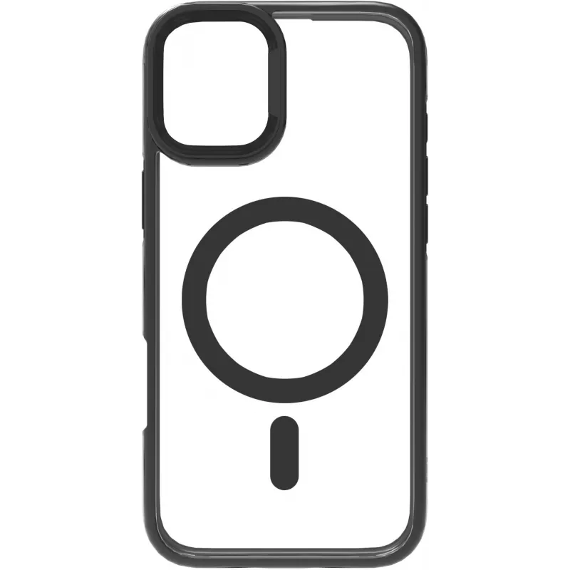 eSTUFF ES67141101 custodia per cellulare 17 cm (6,7 pollici) cover trasparente, nero