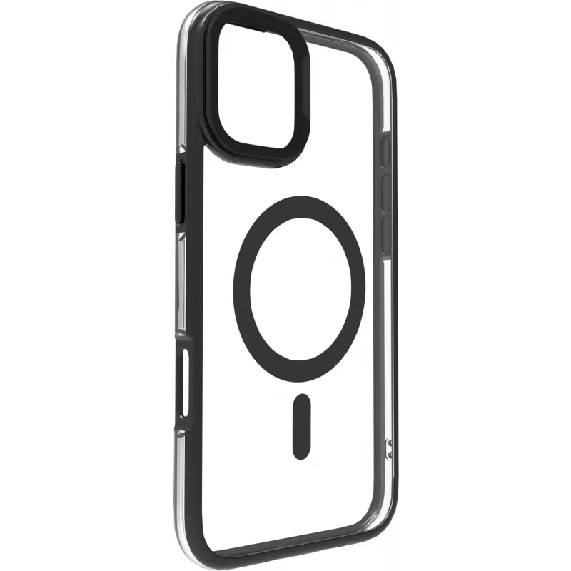 eSTUFF ES67141101 custodia per cellulare 17 cm (6,7 pollici) cover trasparente, nero