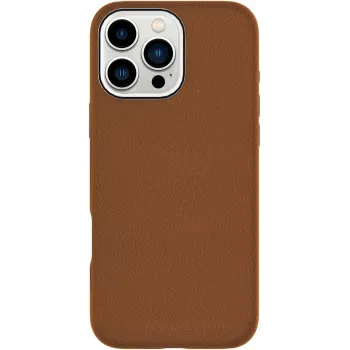 eSTUFF INFINITE VENICE custodia magnetica in pelle per iPhone 16 Pro, marrone