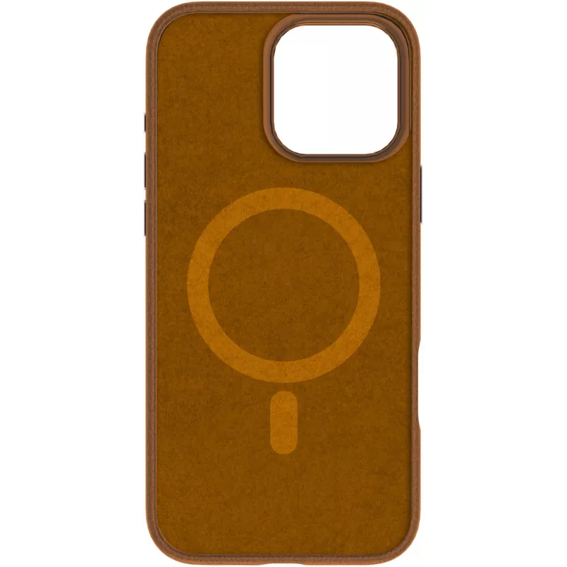 eSTUFF INFINITE VENICE custodia magnetica in pelle per iPhone 16 Pro, marrone