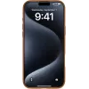 eSTUFF INFINITE VENICE custodia magnetica in pelle per iPhone 16 Pro, marrone
