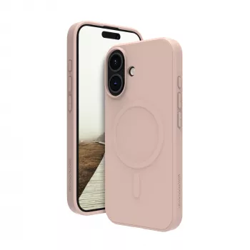 Cover dbramante1928 Greenland Pro MS iPhone 16 rosa sabbia
