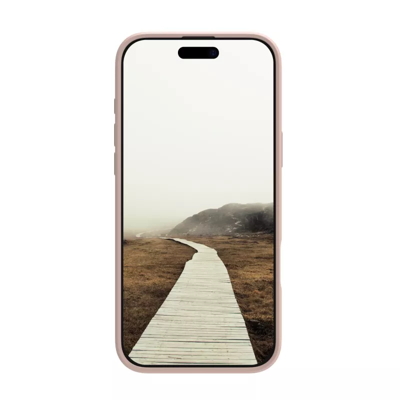Cover dbramante1928 Greenland Pro MS iPhone 16 rosa sabbia