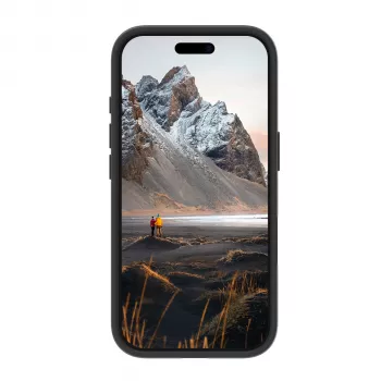 Cover dbramante1928 Iceland Ultra D3O MS Kick iPhone 16 nero