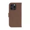 Custodia folio dbramante1928 Lynge MagSafe iPhone 16 Pro Dark Tan