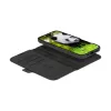 dbramante1928 Lynge MagSafe LM61GTBL6308 custodia a libro per Apple iPhone 16 Pro, pelle granulata, nera