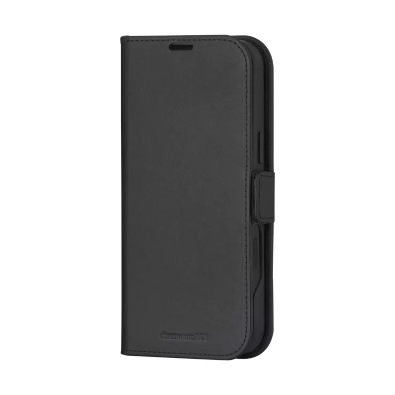 dbramante1928 Lynge MagSafe LM61GTBL6308 custodia a libro per Apple iPhone 16 Pro, pelle granulata, nera