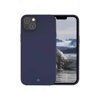 Cover dbramante1928 Greenland iPhone 14 Plus Pacific Blue monocromatica