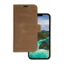Custodia folio dbramante1928 Lynge iPhone 14 Plus tan 3 scomparti per carte