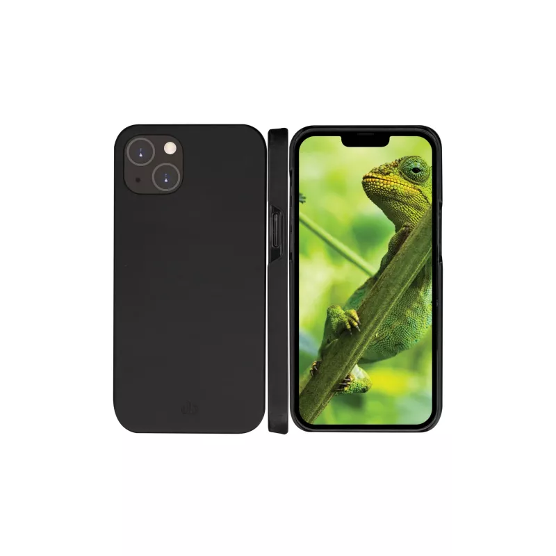 Custodia folio dbramante1928 Lynge iPhone 14 Plus nero 3 scomparti per carte