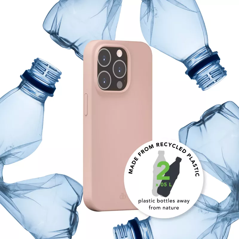 dbramante1928 Monaco iPhone 14 Pink Sand custodia