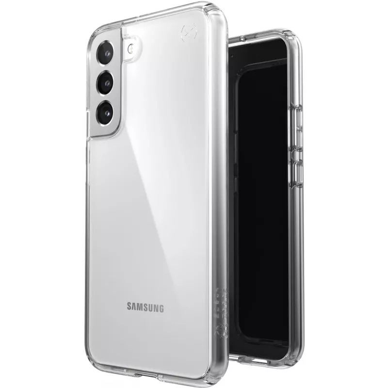 Cover Speck Presidio Perfect Clear Samsung Galaxy S22 Plus trasparente