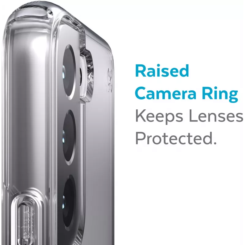 Cover Speck Presidio Perfect Clear Samsung Galaxy S22 Plus trasparente
