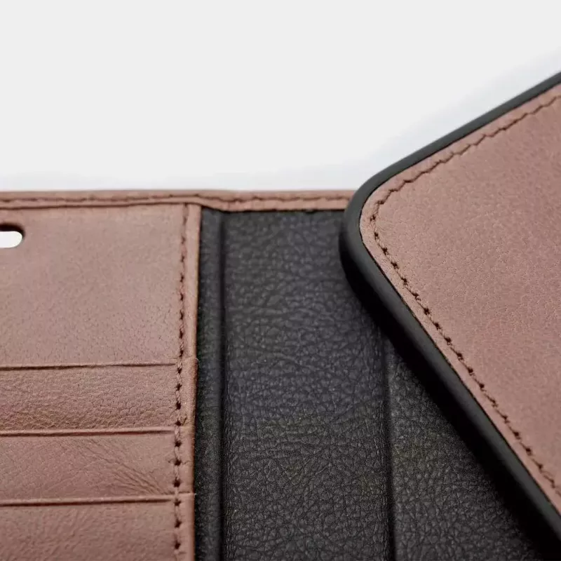 Custodia portafoglio Trunk TR-WA1254-BRW per iPhone 12 mini marrone