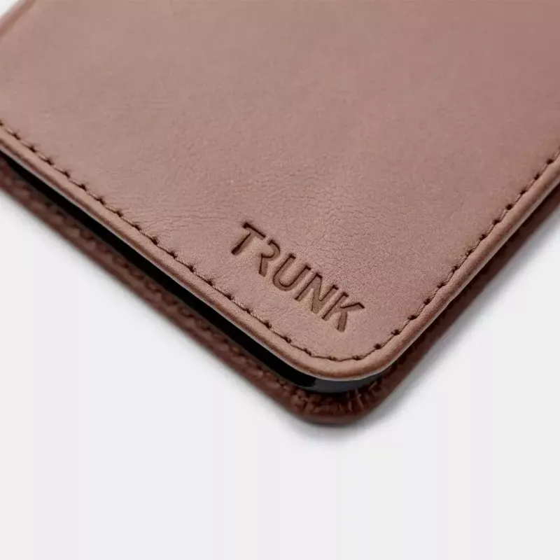 Custodia portafoglio Trunk TR-WA1254-BRW per iPhone 12 mini marrone